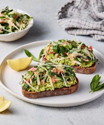 Avocado Toast with Green Apple & Pickled Ginger