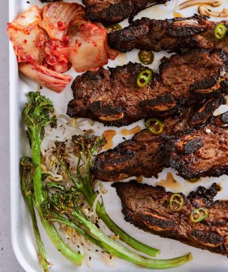 Korean Style Barbecue Beef Ribs