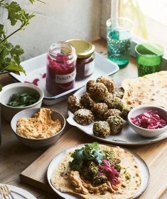 Chickpea and Pea Falafel