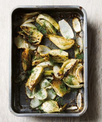 Roasted Fennel with Citrus Zest and Chilli