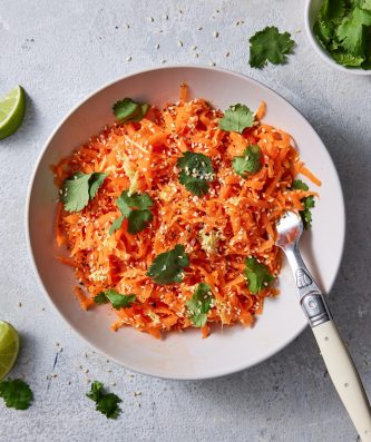 Quick Carrot & Ginger Salad