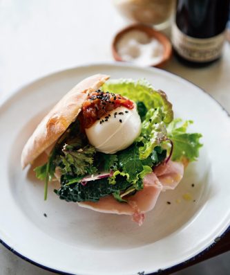 Cornersmith Poached Egg Roll