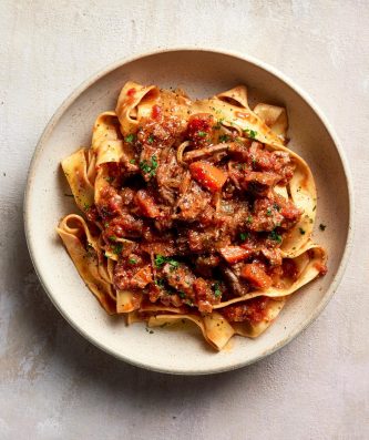 Lamb Ragu with Pappardelle