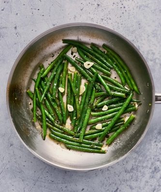 Garlicky Green Beans