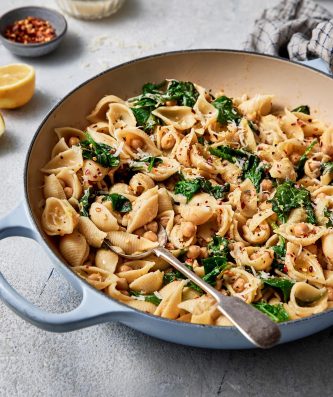 Chickpea and Lemon Pasta