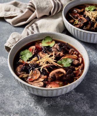 Mushroom and Wild Rice Soup