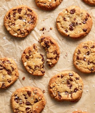 Choc Chip Peanut Cookies