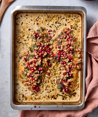 Spicy Tahini Fish (Samkeh Harra)