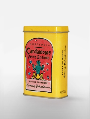 Boite à Epice Cardamome Verte Entière