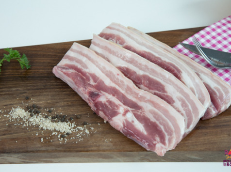 Poitrine de porc plein air