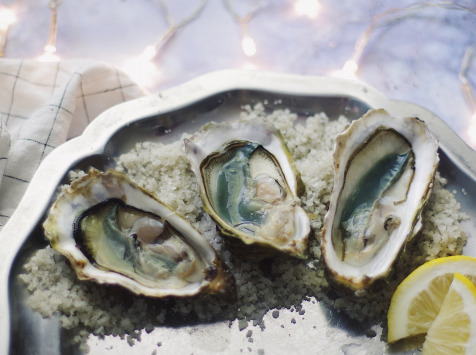 8 Dz Huitres Fines De Claires Vertes Marennes Oléron Label Rouge Calibre 3 = 8 Kg