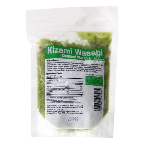 Wasabi (Kinjirushi) finement haché Kizami surgelé 250g