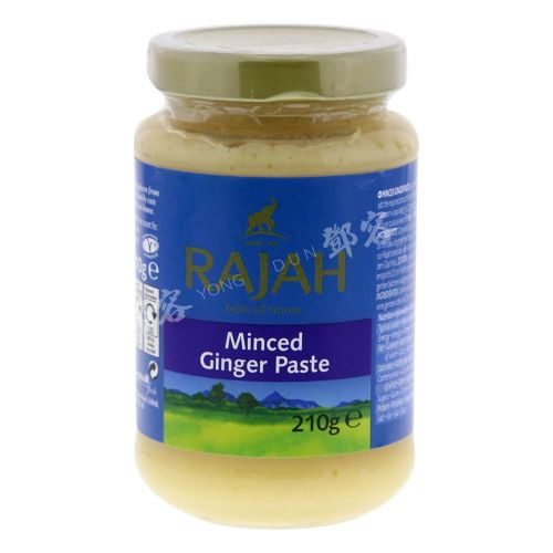 Gingembre finement haché (Rajah) 210g