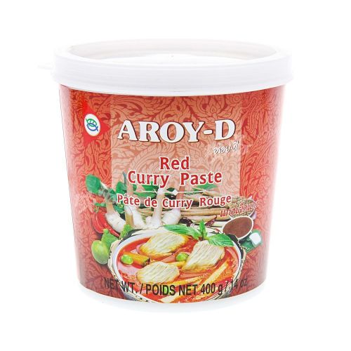 Pâte de cari rouge (Aroy-D) 400g