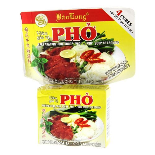 Cubes de Bouilllon Pho Beef (Bao Long) 75g