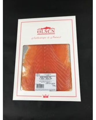 Saumon écossais fumé plaque traiteur 150g