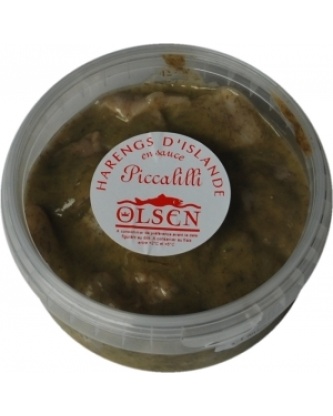 Harengs en sauce picallili pot de 250g MSC