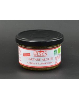 Tartare d'algue câpres & cornichon bio AB verrine de 90g