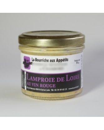 Lamproie de Loire au vin rouge - 80g