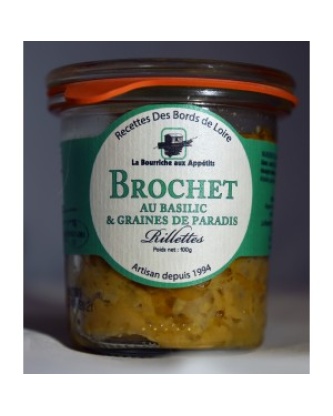 Brochet au basilic sauvage et graines de paradis - 100g