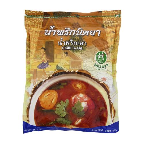 Huile de piment Nam Prik Prao (Nittaya) 1 kg