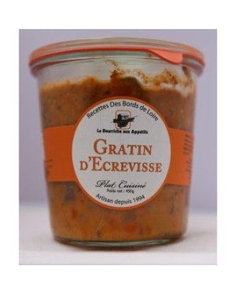 Gratin de queues d'écrevisses - 450g