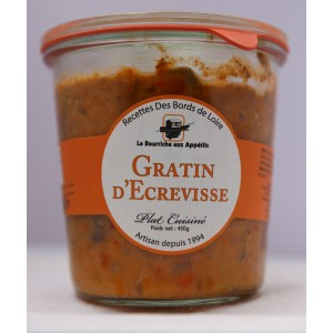 Gratin de queues d'écrevisses - 450g
