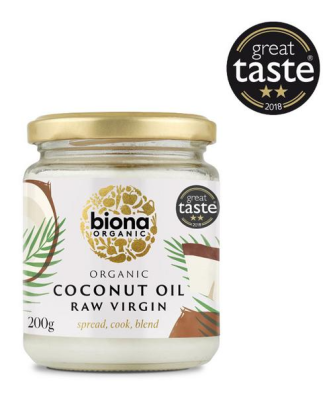 Biona Huile de Noix de Coco Vierge Crue Bio 200g