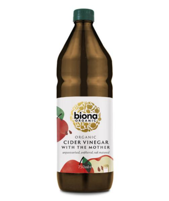 Biona Vinaigre de Cidre Bio avec la Mère 750ml