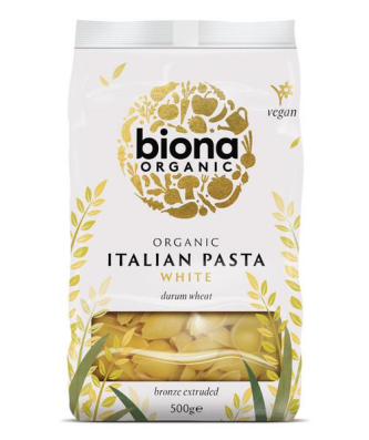 Biona Organic Conchiglie Pasta White 500g