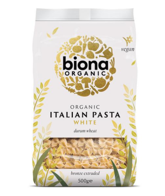 Biona Organic Farfalline White Pasta 500g
