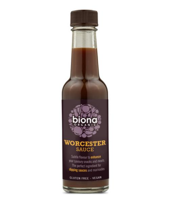 Biona Sauce Worcester biologique sans gluten, 140 ml