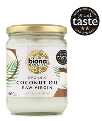 Biona Huile de Noix de Coco Vierge Crue Bio 400g