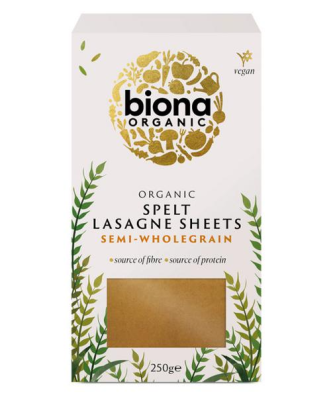 Biona Lasagnes d'épeautre bio 250g