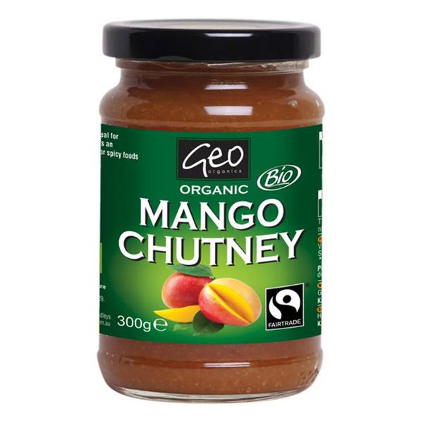 Chutney de mangue Geo Organics 300g