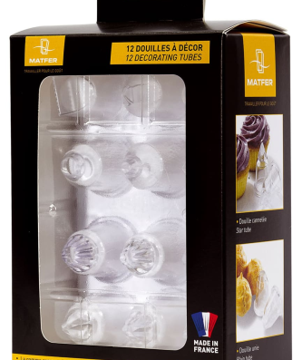 Douilles choix du pâtissier (x 12)