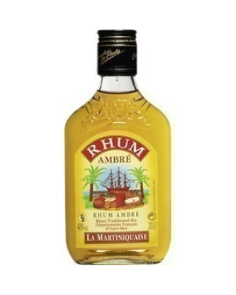 LA MARTINIQUE ; Rhum ambre 40% 6x20 cl
