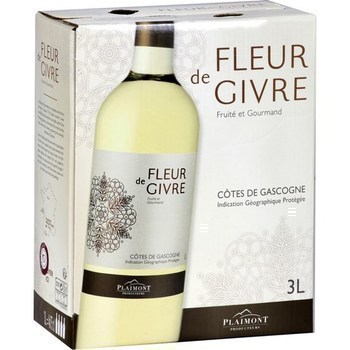 Vin de pays des Côtes de Gascogne Fleur de Givre 12° 3 l