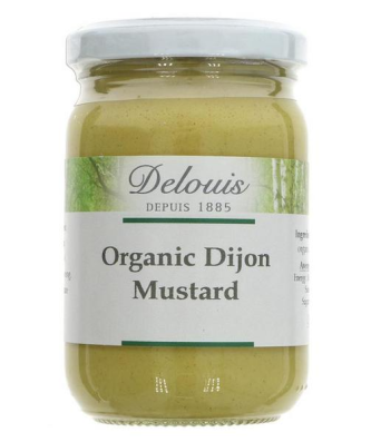 Delouis Fils Moutarde de Dijon Bio Vegan, 200g