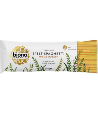 Biona Organic Spelt Wholegrain Spaghetti 500g