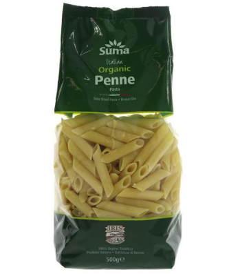Suma Organic White Pasta Penne 500g