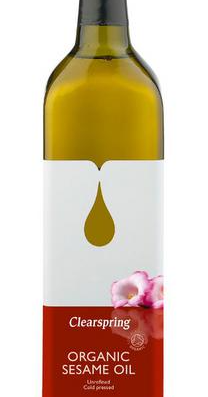 Clearspring Huile de Sésame Bio 1l