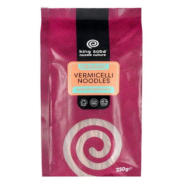 King Soba Nouilles Vermicelles Bio Vegan, 250g