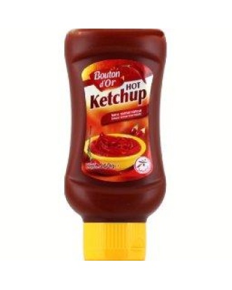 bouton dor hot ketchup epice