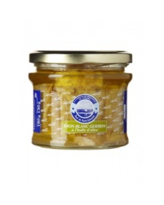 THON BLANC GERMON À L'HUILE D'OLIVE BIO 130GR*