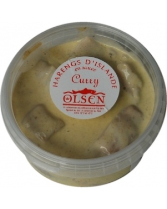 Harengs en sauce curry pot de 250g MSC