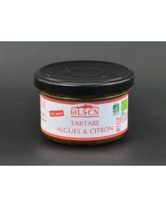 Tartare d'algues au citron bio AB verrine de 90g