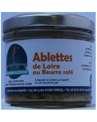 Rillettes d'Ablettes de Loire au Beurre Salé 80g - Pêcherie Blésoise