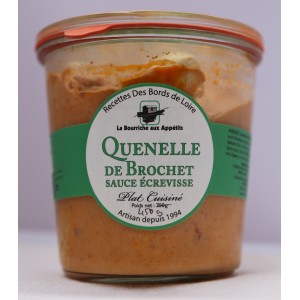 Quenelles de brochet sauce Écrevisse - 450g