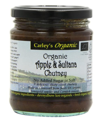 Carley's Chutney Pomme & Sultana Bio 300g